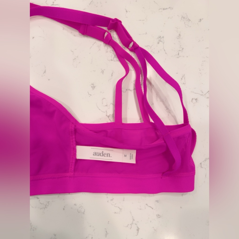 NWOT Auden Fuchsia Bralette - Picture 3 of 5
